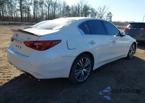 2021 Infiniti Q50 Sensory Awd из США, поврежденный, VIN JN1EV7CR1MM755167